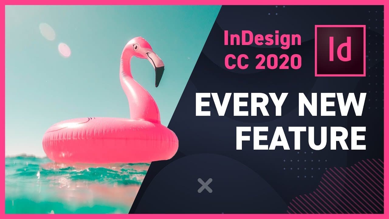 InDesign2020 الجديد في اصدارات ادوبي 2020