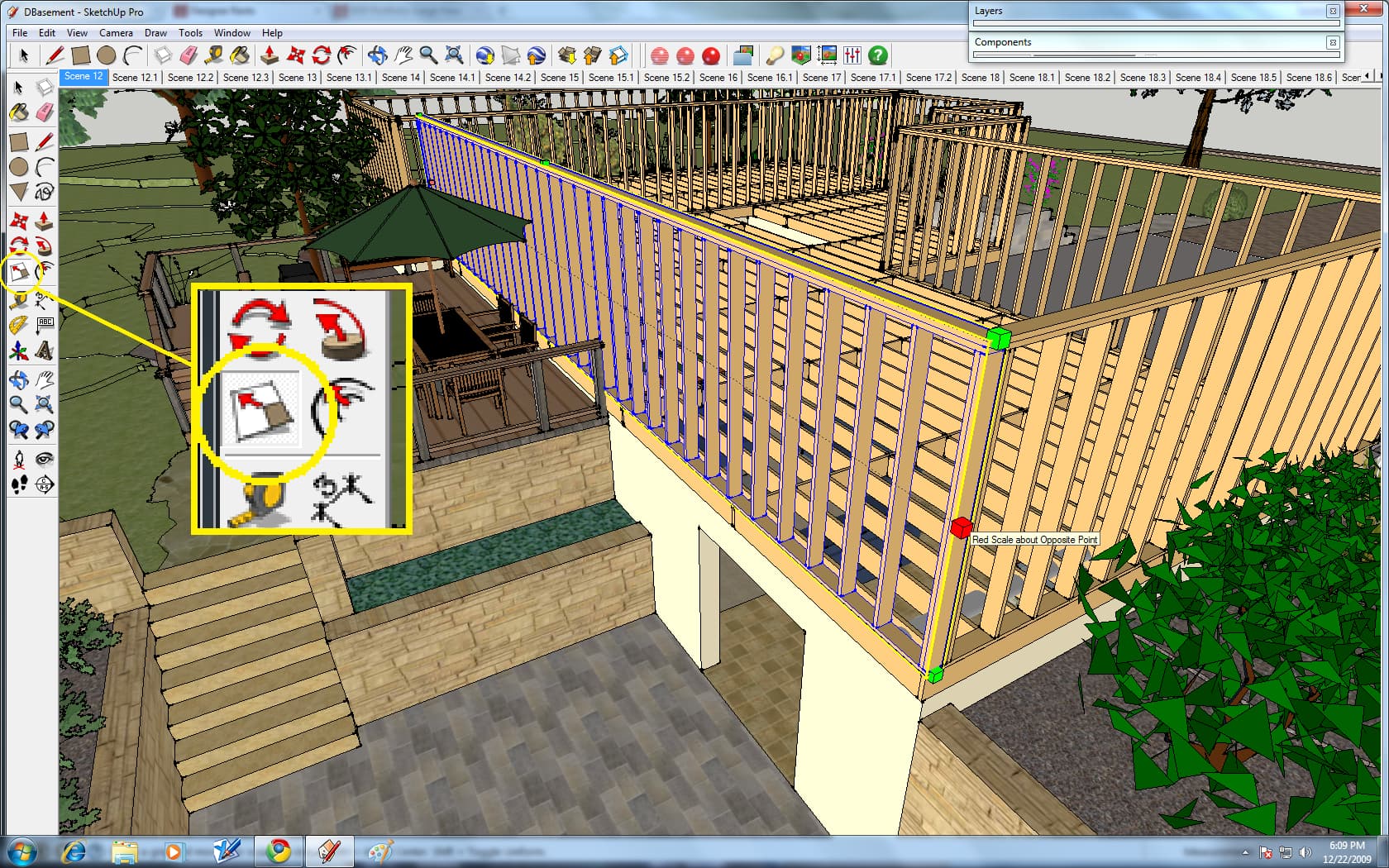 أداة التصميم الباراميتري Dynamic Components